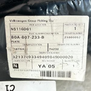 Audi Q5 SQ5 S-Line Front Bumper Under Tray Cover 2017 TO 2020 80A807233B Genuine - Image 14