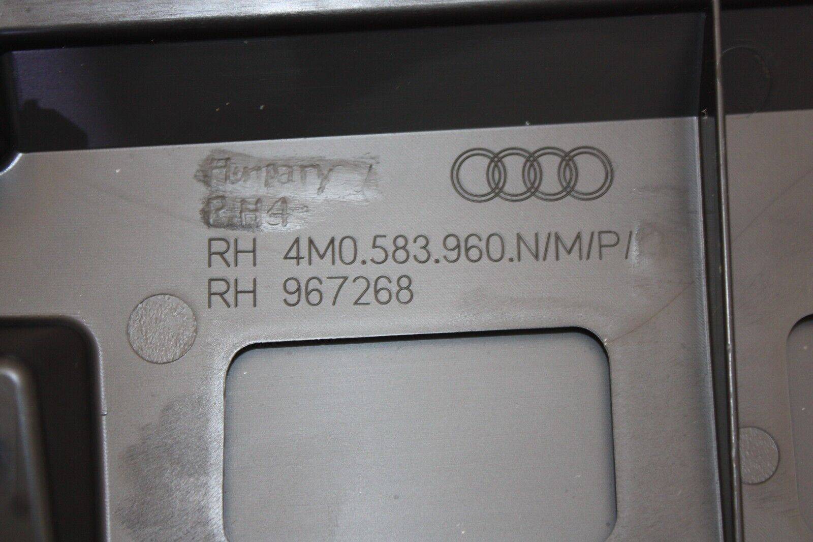 Audi-Q7-S-Line-Front-Right-Side-Door-Moulding-2019-ON-4M0583960N-Genuine-175447206901-5