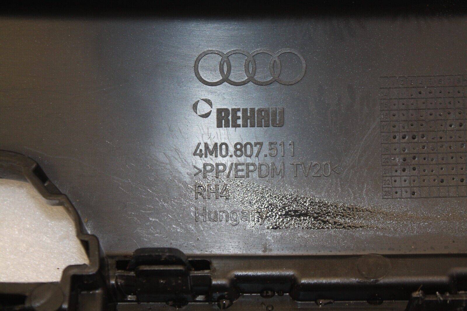 Audi-Q7-S-Line-Rear-Bumper-2015-TO-2019-4M0807511-Genuine-176220604761-16