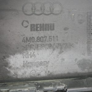 Audi Q7 S Line Rear Bumper Upper Section 2015 TO 2019 4M0807511 Genuine - Image 12