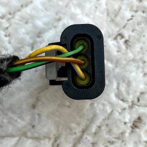 Audi VW Mercedes 3 Pin PDC Sensor Wiring Loom Plug Connector 1-1718644-1 Genuine - Image 6