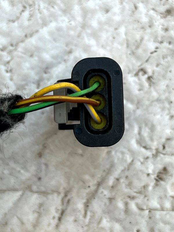 Audi VW Mercedes 3 Pin PDC Sensor Wiring Loom Plug Connector 1 1718644 1 Genuine 178432058491 6