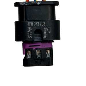 Audi VW Skoda Seat Parking Sensor Wiring Loom Plug Connector 4F0973703 Genuine - Image 2