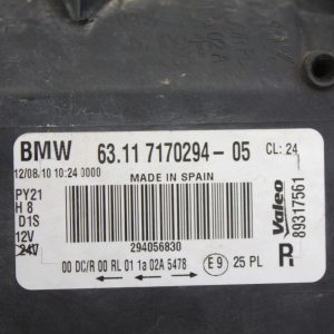 BMW 1 Series E81 E82 E87 E88 Right Xenon Headlight 2007-2013 7170294 *DAMAGED* - Image 9