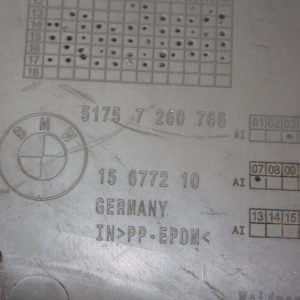 BMW 2 Series F22 F23 F87 Rear Right Under Body Cover 14 - 17 51757260766 Genuine - Image 7