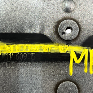 BMW 5 Series E60 E61 M Sport Front Bumper Number Plate Holder 04-10 51117897181 - Image 7