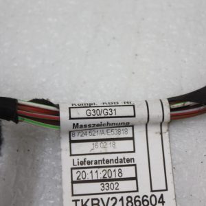 BMW 5 Series G30 G31 Rear Right Door Wiring Loom 2018 8724521 Genuine - Image 16