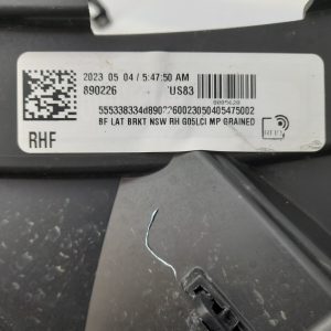 BMW X5 G05 M Sport LCI Front Bumper Right Side Bracket 2023 ON 8085628 Genuine - Image 12