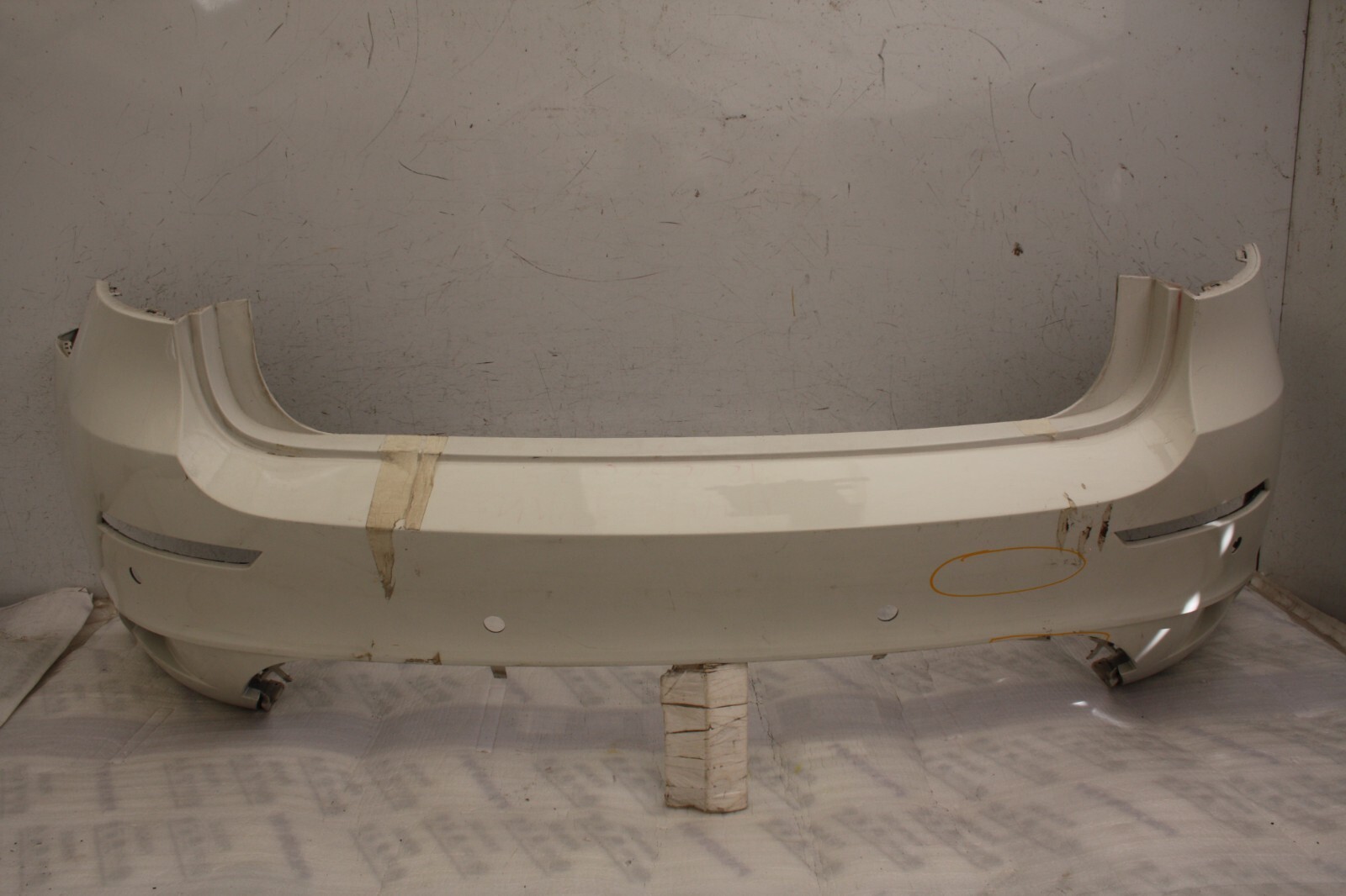 BMW X6 M E71 Rear Bumper 2008 TO 2014 51127213659 Genuine *DAMAGED*