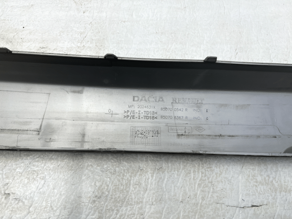 Dacia Duster Rear Bumper Lower Section 2018 TO 2021 850700542R Genuine 178510567631 12