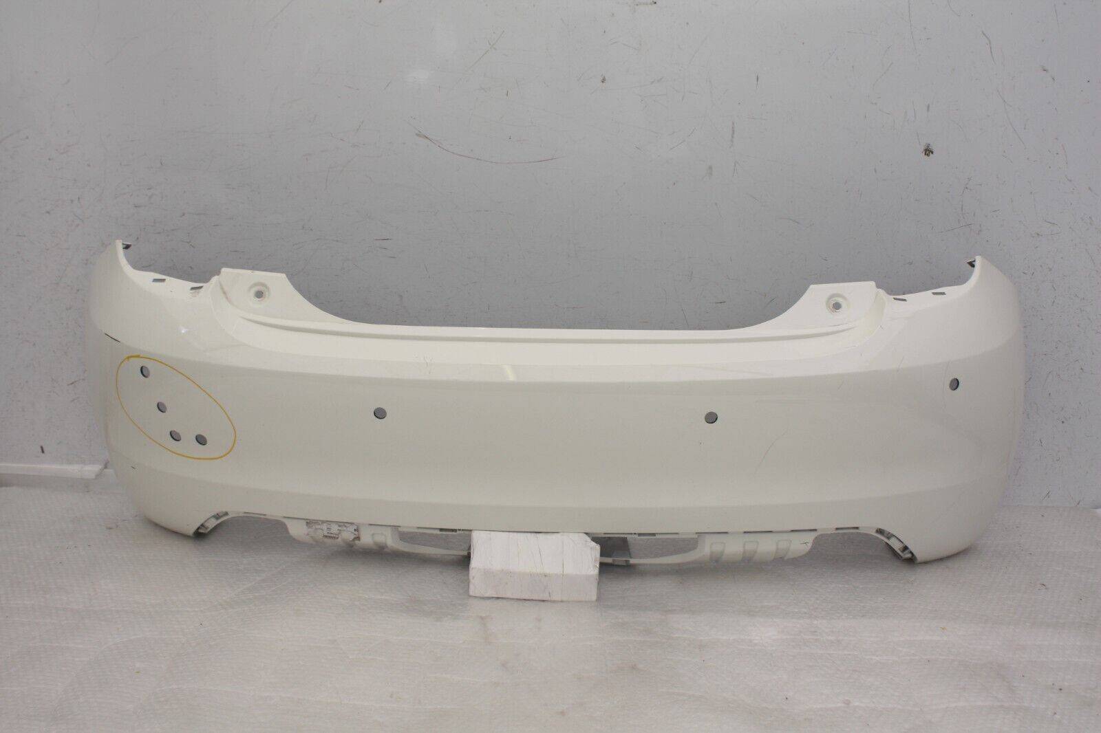 Fiat 500 Electronic Rear Bumper 2021 On 735714165 Genuine DAMAGED 176357879691