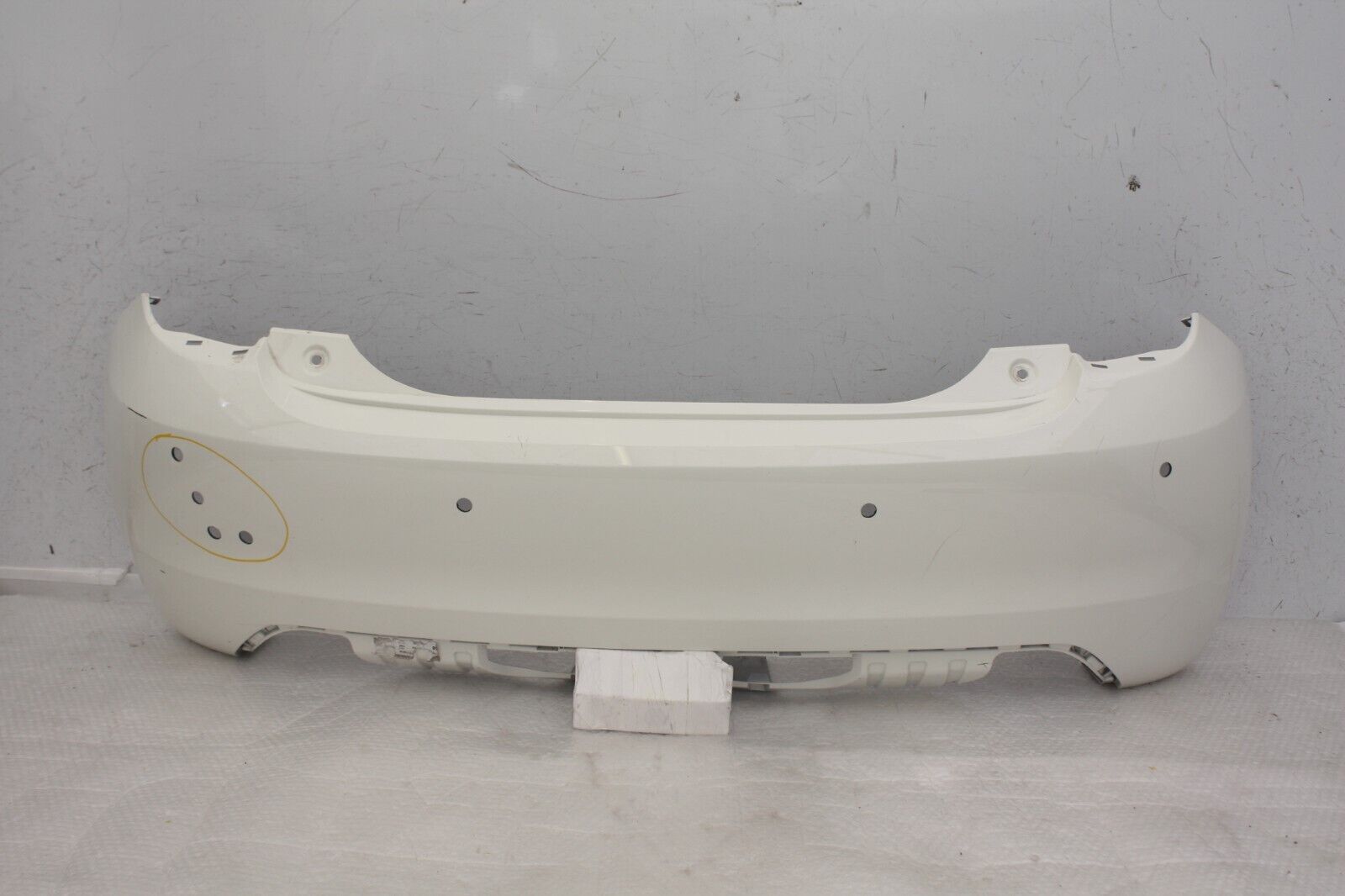 Fiat 500E Electronic Rear Bumper 2021 On 735714165 Genuine *DAMAGED*