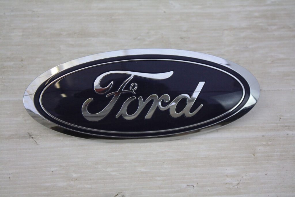 Ford Kuga Front Bumper Emblem Badge GJ54-8B262-A Genuine - Bumper Shop