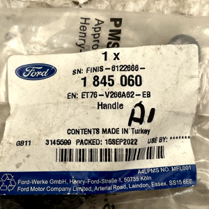 Ford Transit Courier Rear Right Door Lock Handle 14-24 ET76-V266A62-EB Genuine - Image 10