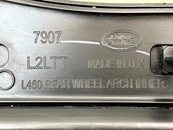 Land Rover Range Rover L460 Rear Left Wheel Arch mold 22 ON M8E228371AD LR182596 178504971141 14