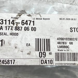 Mercedes A-Class W177 Front Hood Bonnet Seal 2018 TO 2023 A1778870600 Genuine - Image 17