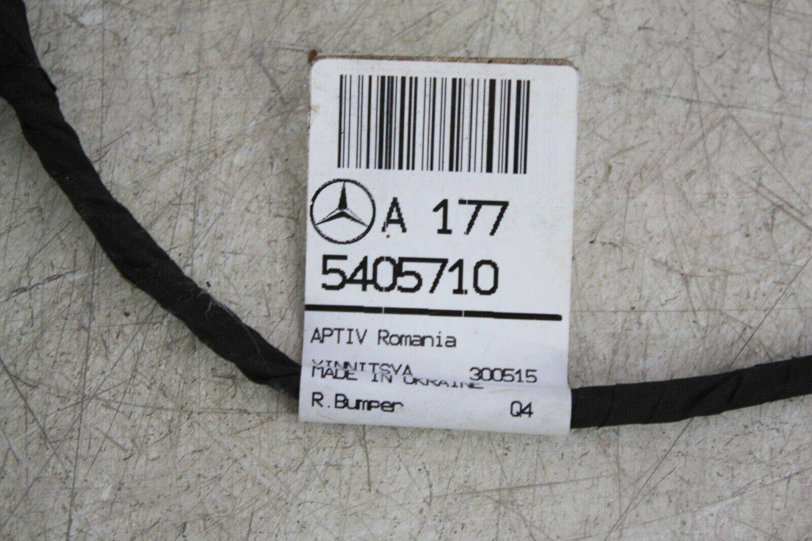 Mercedes-A-Class-W177-Rear-Bumper-Parking-Sensors-Wiring-2018-ON-A1775405710-175873914741-2