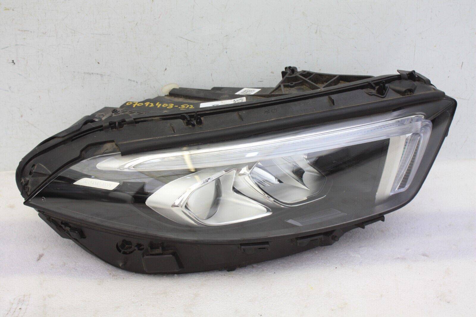 Mercedes A Class W177 Right Side LED Headlight 2018 to 2023 Genuine DAMAGED 176565397091