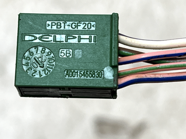 Mercedes A Class W177 Wiring Loom Harness Plug Connector A0015455830 Genuine 178456757081 8