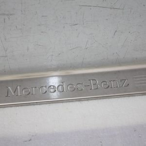 Mercedes C Class C205 Front Left Door Sill Plate Trim 14-18 A2056802806 Genuine - Image 4