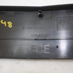 Mercedes C Class W204 Front Bumper Number Plate Holder 2011 TO 2014 A2048173278 - Image 11