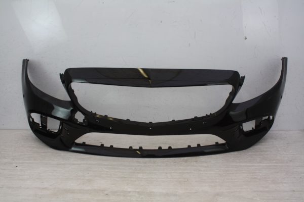 Mercedes-C-Class-W205-AMG-Front-Bumper-2018-TO-2022-Genuine-DAMAGED-178293884361