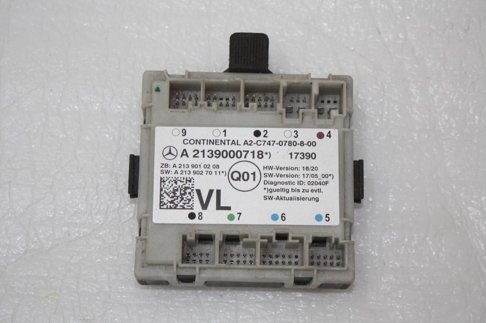 Mercedes E Class W213 Front Left Door Control Unit Module 2016-2023 A2139000718