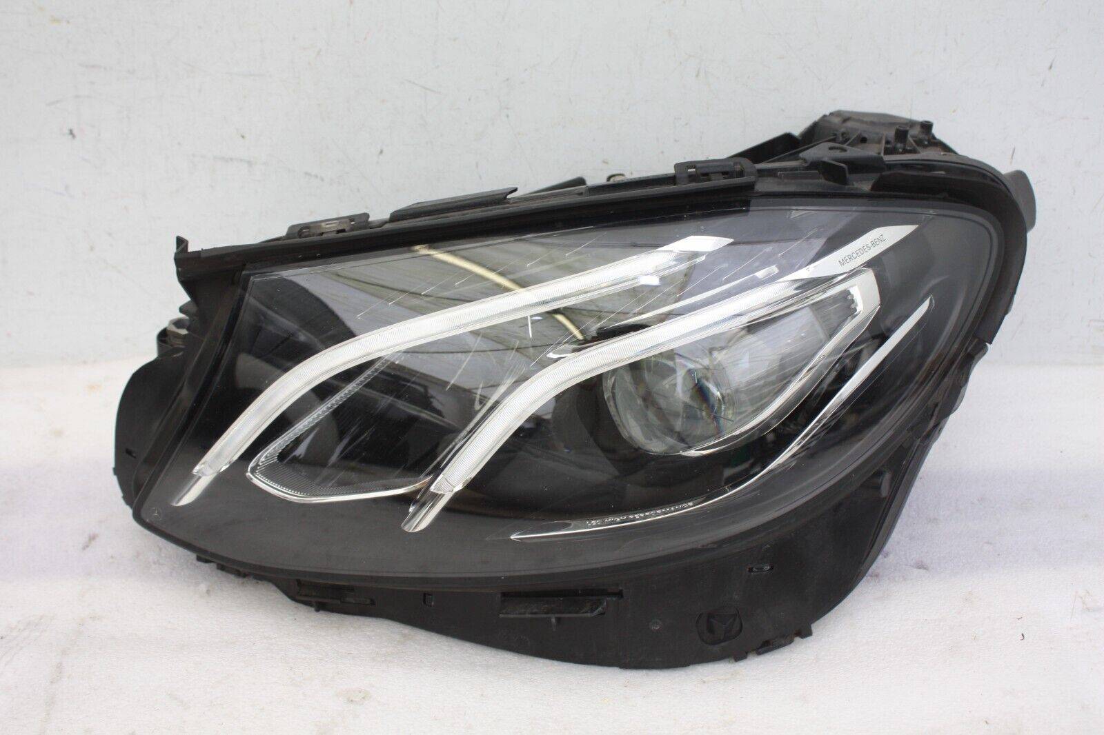 Mercedes-E-Class-W213-Left-Side-LED-Headlight-2016-to-2020-Genuine-DAMAGED-176565387621