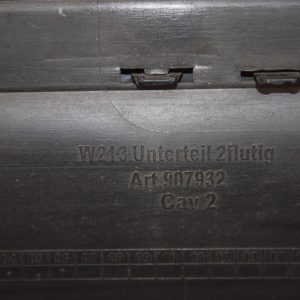 Mercedes E Class W213 Rear Bumper Diffuser 2016 TO 2019 A2138852125 Genuine - Image 21