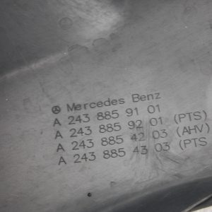 Mercedes EQA H243 Rear Bumper Lower Section 2021 ON A2438859101 Genuine - Image 20