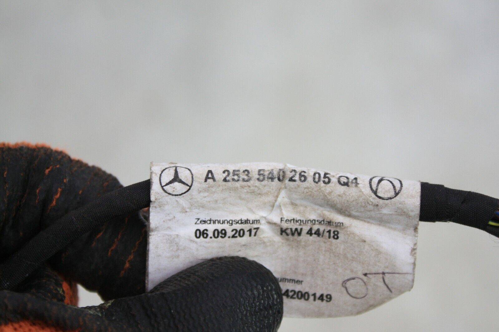 Mercedes-GLC-X253-Rear-Bumper-PDC-Wiring-Harness-A2535402605-Genuine-175367522031-6