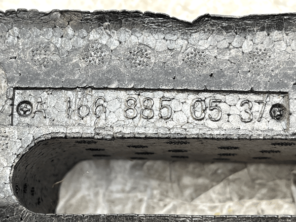 Mercedes M Class W166 Front Bumper Reinforcement Foam Absorber 12 15 A1668850537 178507815511 12