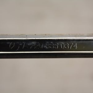 Mercedes S Class W220 Rear Bumper Left Side Chrome A2208850374 Genuine - Image 8