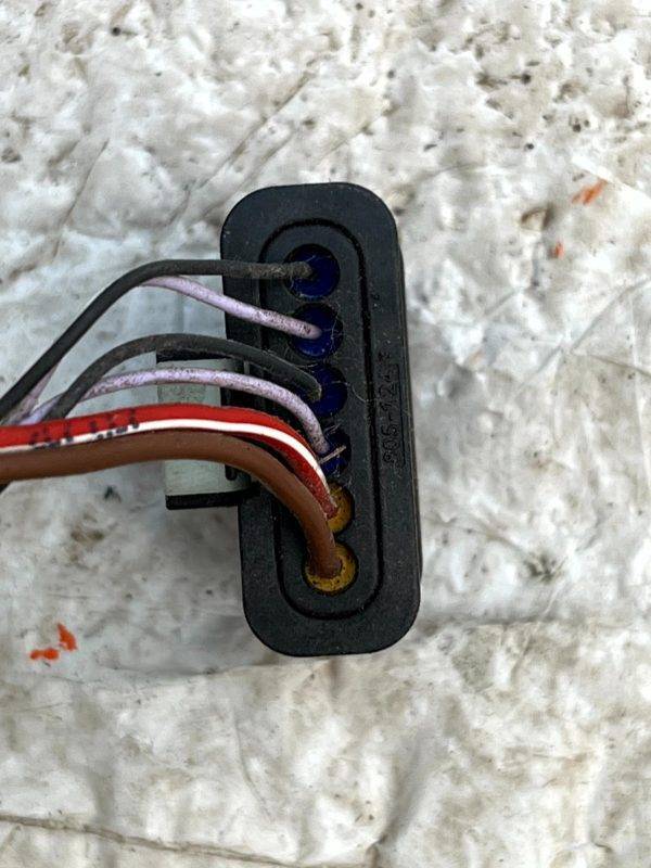 Mercedes S Class W223 Rear Bumper PDC Wire Loom Harness A2235405349 Genuine 178439339181 14