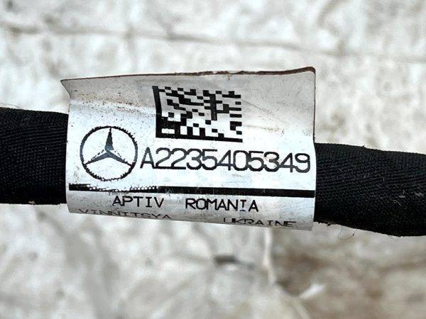 Mercedes S Class W223 Rear Bumper PDC Wire Loom Harness A2235405349 Genuine 178439339181 23