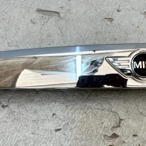 Mini Cooper F55 F56 Rear Trunk Lid Grip Button Trim Cover 51137362121 Genuine - Image 3
