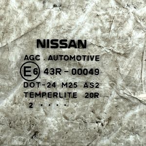 Nissan Qashqai Mk1 Front Right Door Window Glass 2010 TO 2013 43R-00049 Genuine - Image 9