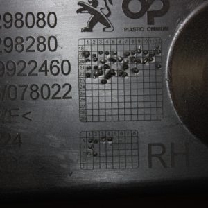 Peugeot 2008 Rear Bumper Right Corner 2023 ON 9827298080 Genuine - Image 10