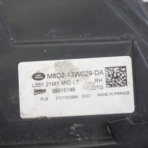 Range Rover Evoque L551 Right Side Headlight 2019 On M8D2-13W029-DA *DAMAGED* - Image 5