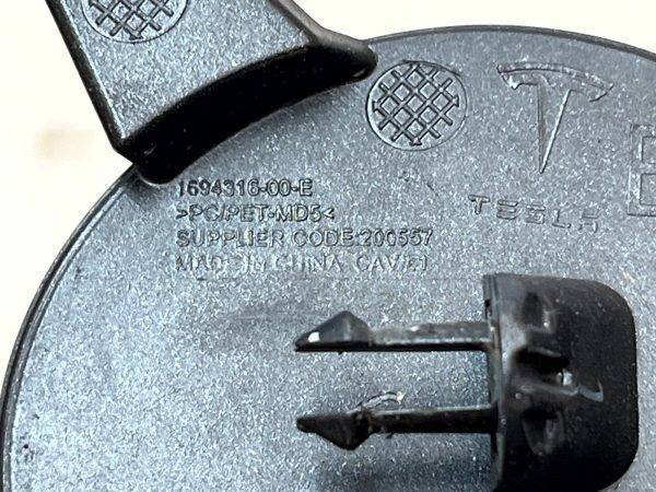 Tesla Model 3 Front Bumper Tow Hook Eye Cap Cover 2024 ON 1694316 00 E Genuine 178423828251 7