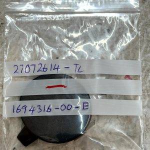 Tesla Model 3 Front Bumper Tow Hook Eye Cap Cover 2024 ON 1694316-00-E Genuine - Image 8