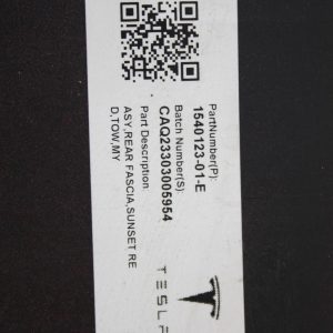 Tesla Model Y Rear Bumper 2022 TO 2025 1494005-00-B Genuine - Image 16