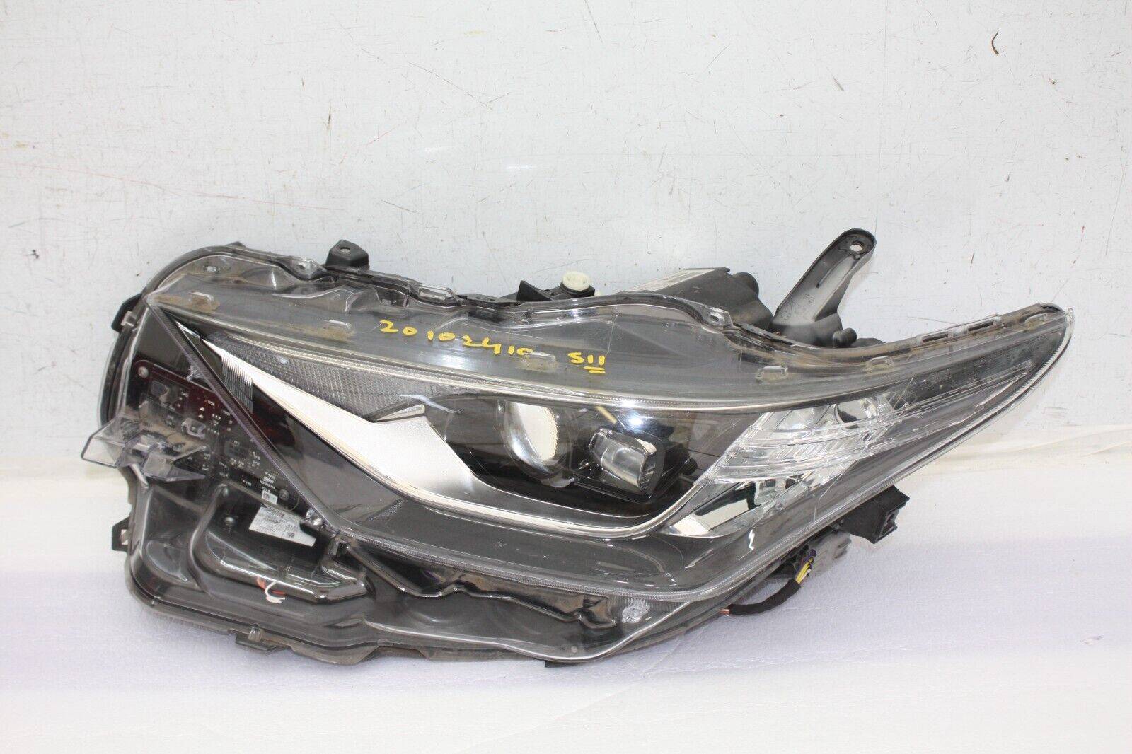 Toyota Auris LED Left Side Headlight 2015 TO 2019 81150 02K70 Genuine DAMAGED 176642392811