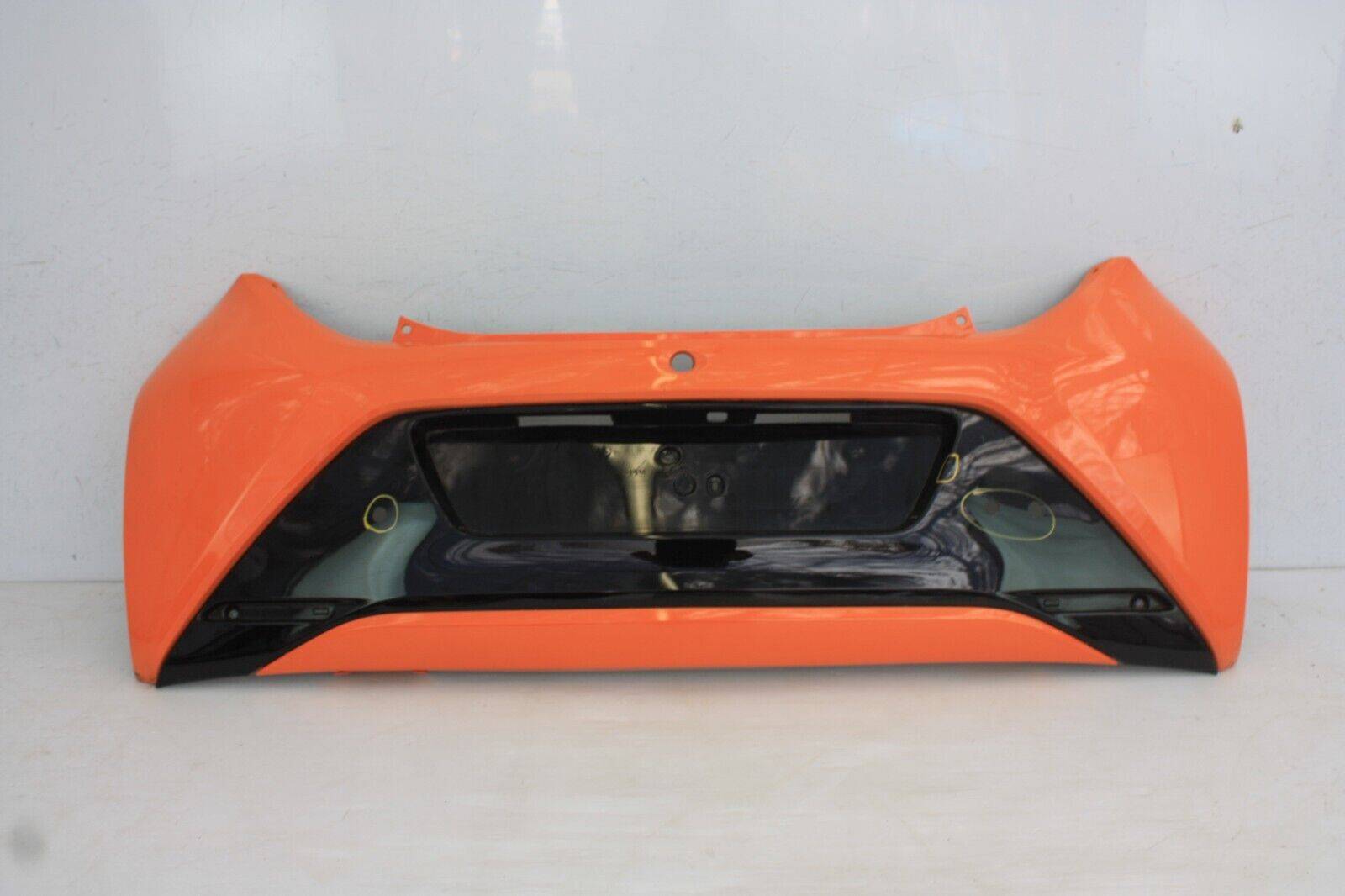 Toyota-Aygo-Rear-Bumper-2014-TO-2018-52159-0H061-Genuine-SEE-PICS-175377575501
