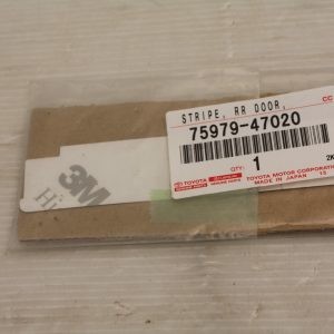 Toyota Prius Rear Right Door Stripe 75979-47020 Genuine - Image 3