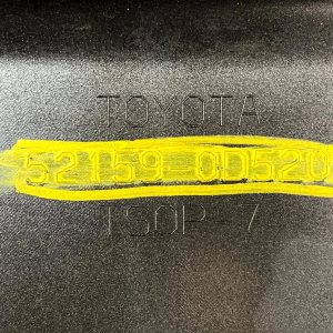 Toyota Yaris Rear Bumper 2014 TO 2017 52159-0D520 Genuine - Image 12
