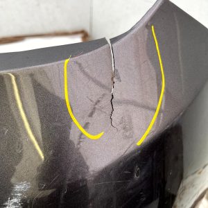 Toyota Yaris Rear Bumper 2014 TO 2017 52159-0D520 Genuine *DAMAGED* - Image 6