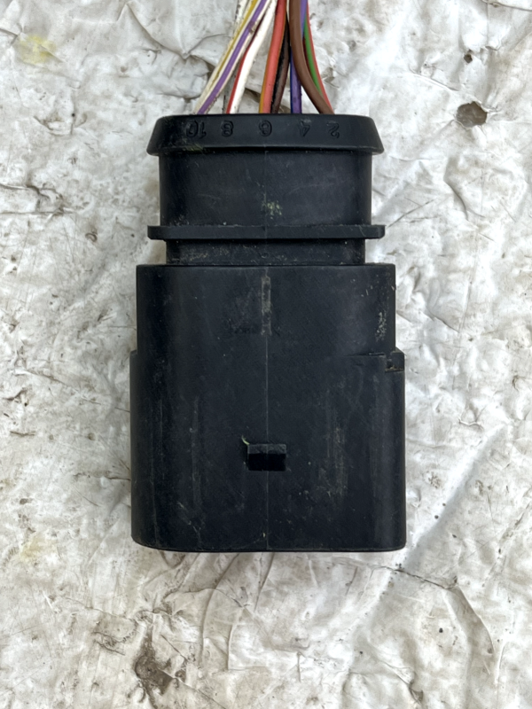 VW Audi Skoda Seat Wiring Harness Plug Connector Pigtail 10 Pin 6X0973815 1 VW Audi Skoda Seat Wiring Harness Plug Connector Pigtail 10 Pin 6X0973815 178560614301 2
