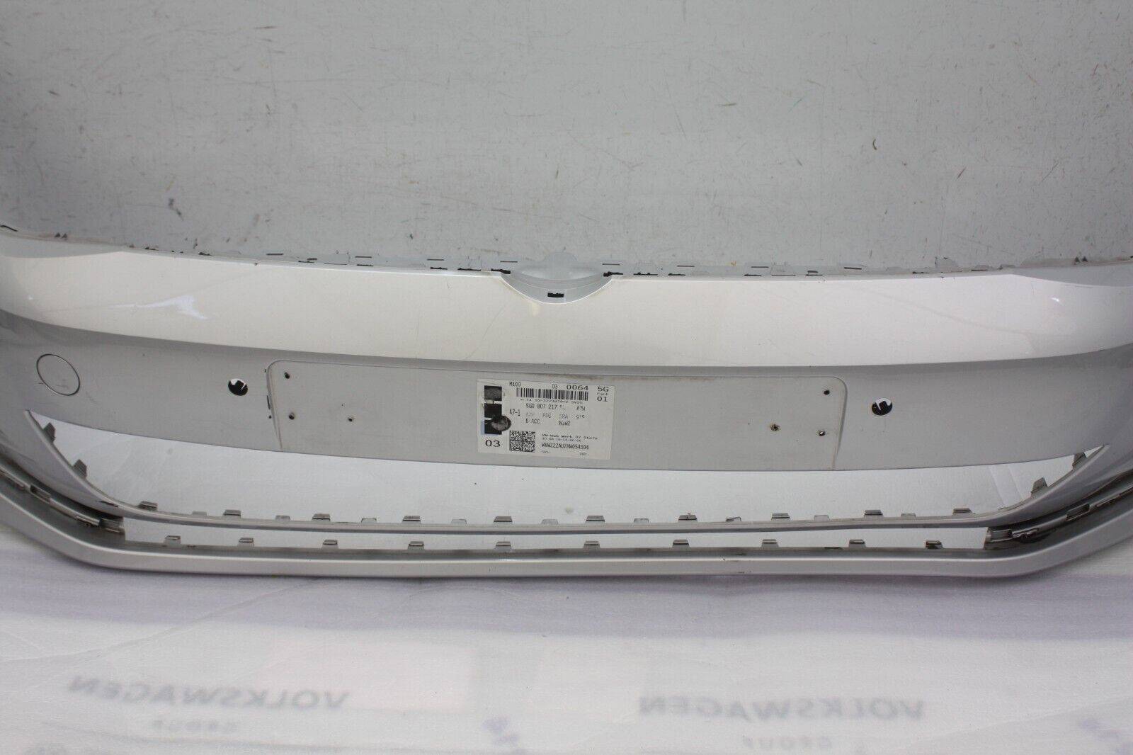 VW-Golf-Front-Bumper-2013-TO-2017-5G0807221BN-Genuine-DAMAGED-176643740471-2