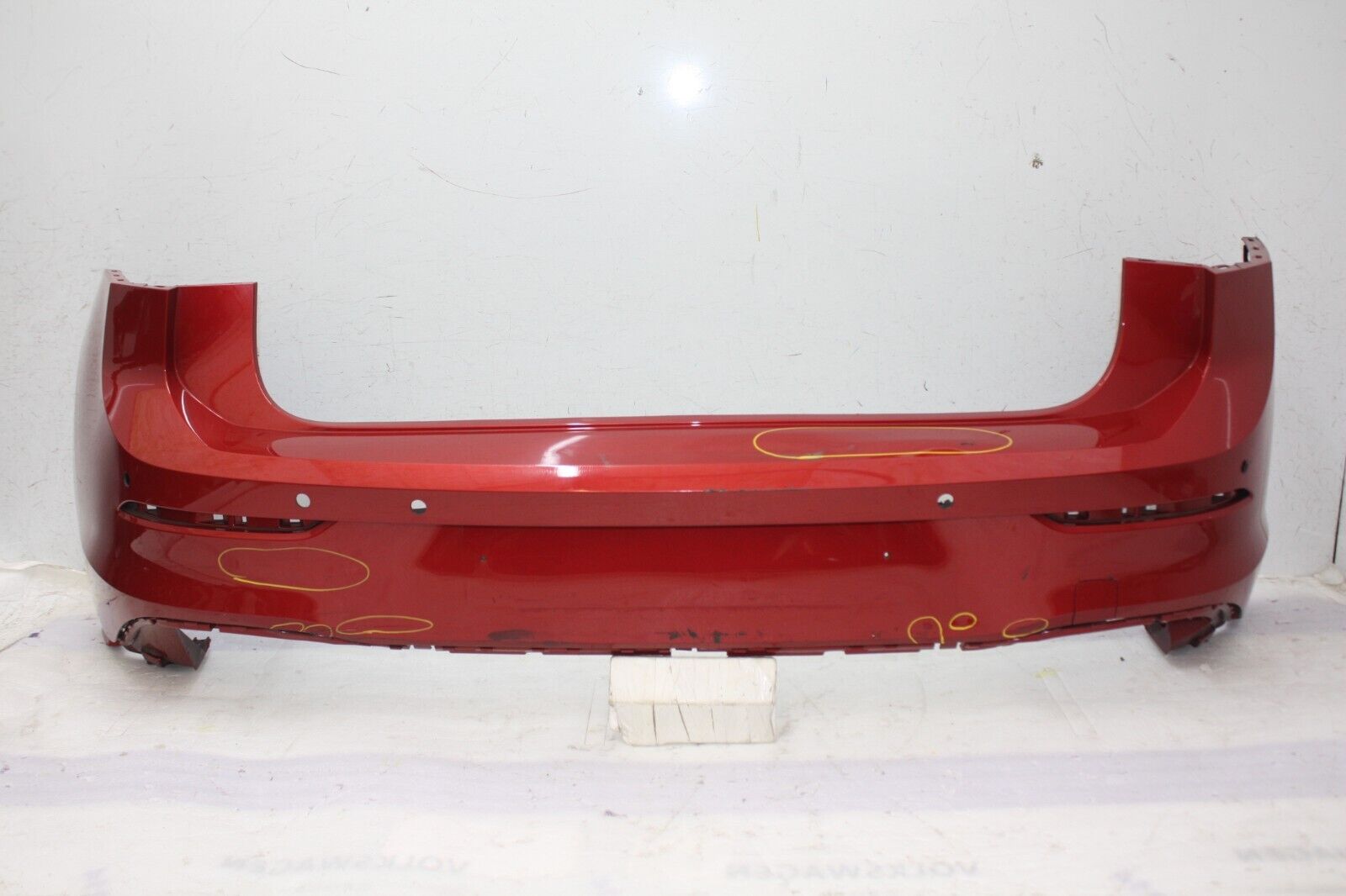 VW Golf MK8 Rear Bumper 2020 TO 2024 5H6807421D Genuine *DAMAGED*